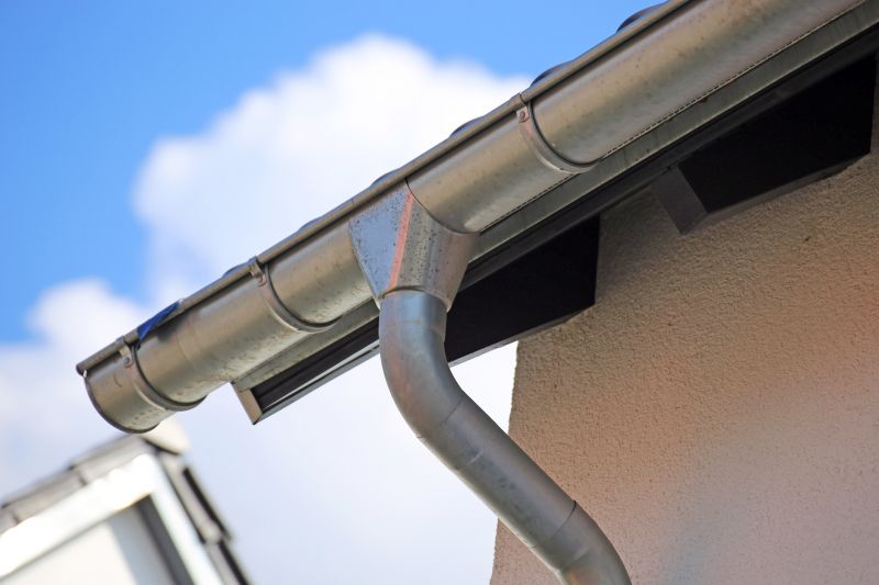 Galvanized Gutter Installation detail